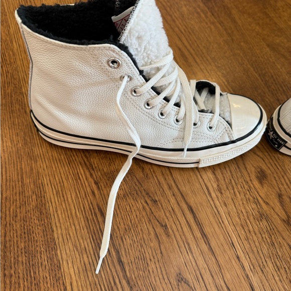 great converse high tops with sherpa. chuck taylor all star 70 high top sneaker - Picture 4 of 7
